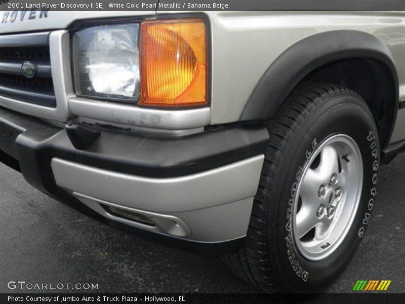 White Gold Pearl Metallic / Bahama Beige 2001 Land Rover Discovery II SE