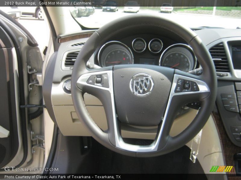Gold Mist Metallic / Cashmere 2012 Buick Regal