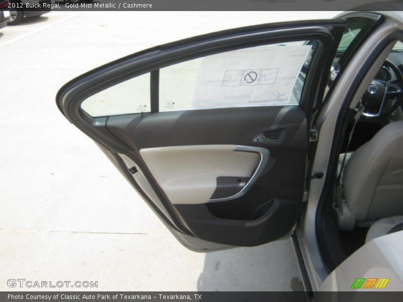 Gold Mist Metallic / Cashmere 2012 Buick Regal