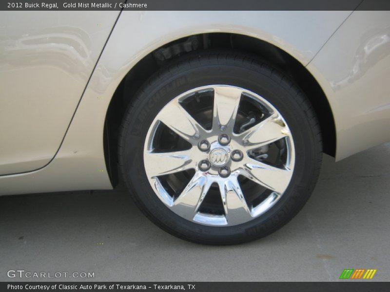 Gold Mist Metallic / Cashmere 2012 Buick Regal
