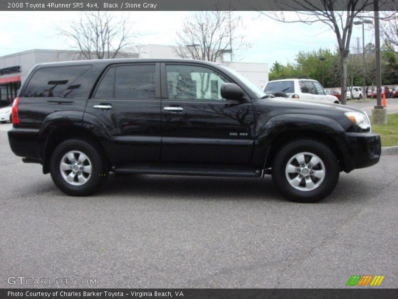 Black / Stone Gray 2008 Toyota 4Runner SR5 4x4