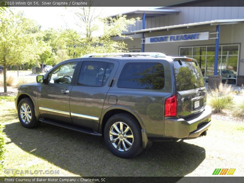 Silver Graphite / Graphite 2010 Infiniti QX 56