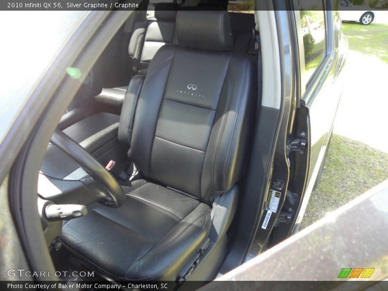 Silver Graphite / Graphite 2010 Infiniti QX 56
