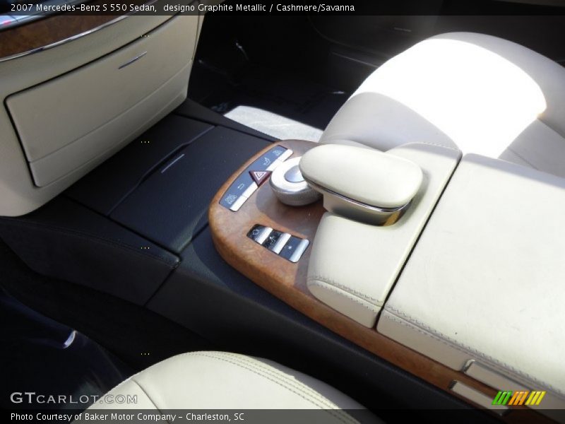 designo Graphite Metallic / Cashmere/Savanna 2007 Mercedes-Benz S 550 Sedan