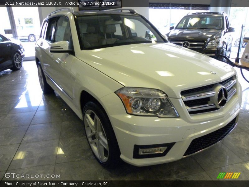 Arctic White / Almond/Black 2012 Mercedes-Benz GLK 350