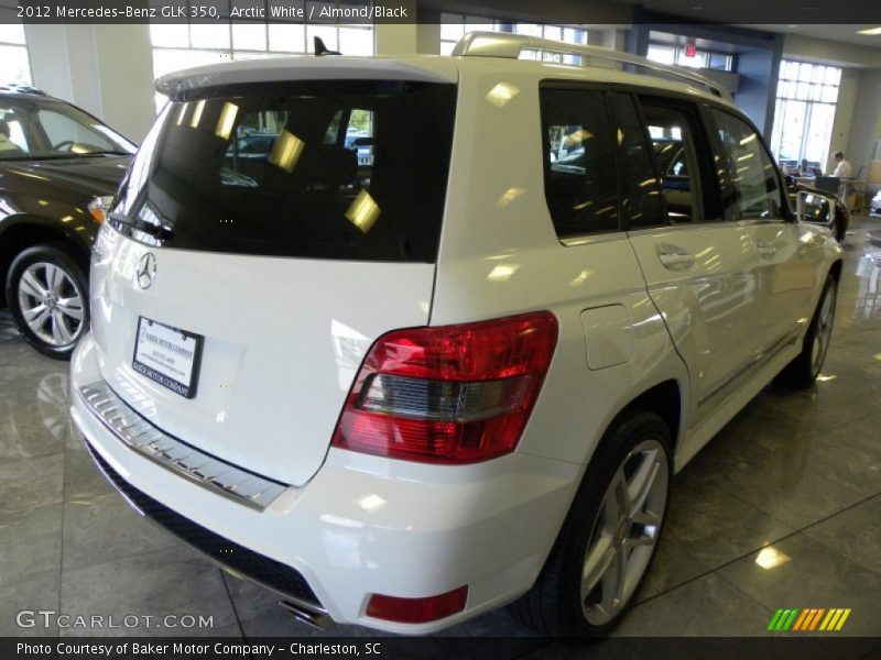 Arctic White / Almond/Black 2012 Mercedes-Benz GLK 350