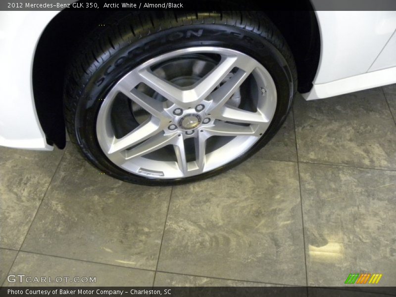 Arctic White / Almond/Black 2012 Mercedes-Benz GLK 350
