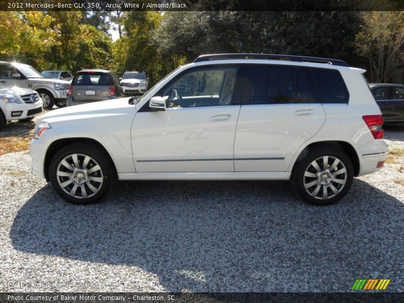 Arctic White / Almond/Black 2012 Mercedes-Benz GLK 350