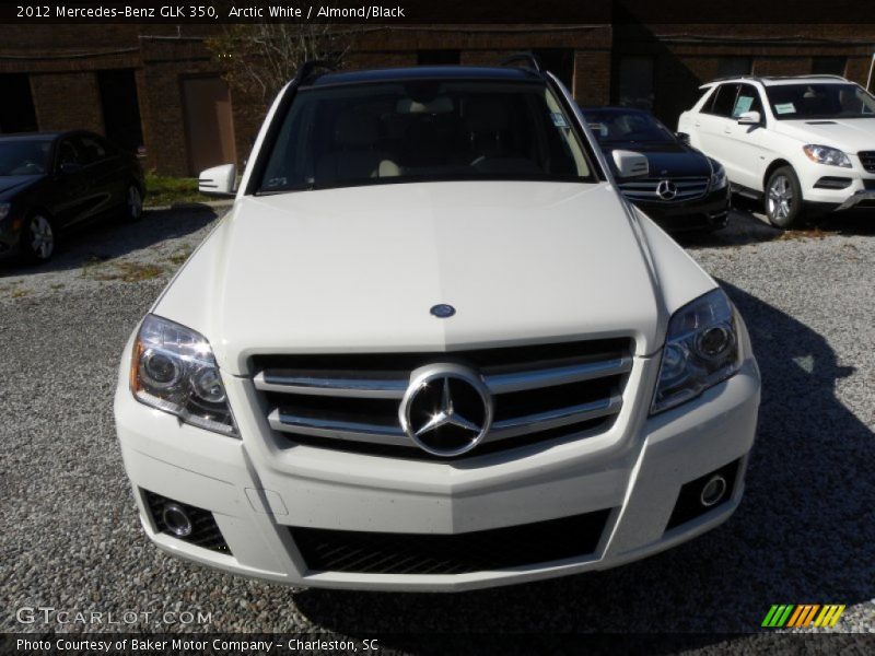 Arctic White / Almond/Black 2012 Mercedes-Benz GLK 350