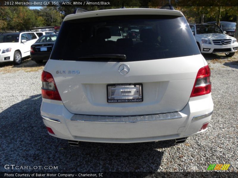 Arctic White / Almond/Black 2012 Mercedes-Benz GLK 350