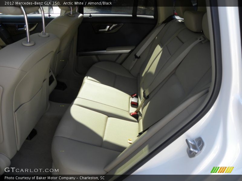 Arctic White / Almond/Black 2012 Mercedes-Benz GLK 350