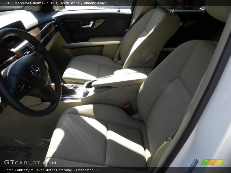 Arctic White / Almond/Black 2012 Mercedes-Benz GLK 350