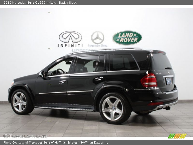 Black / Black 2010 Mercedes-Benz GL 550 4Matic