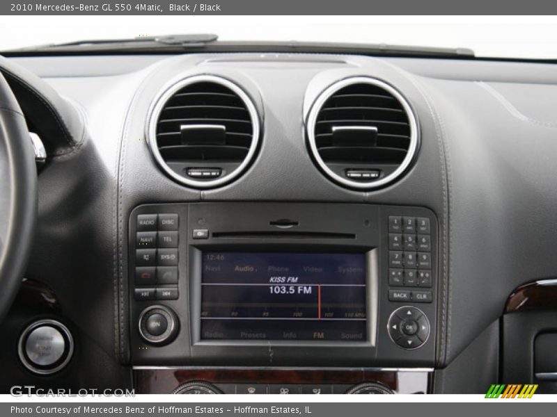 Black / Black 2010 Mercedes-Benz GL 550 4Matic