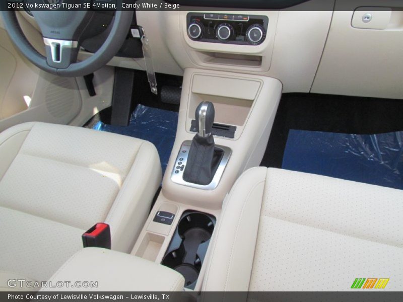 Candy White / Beige 2012 Volkswagen Tiguan SE 4Motion