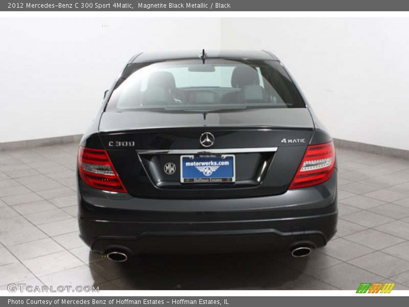 Magnetite Black Metallic / Black 2012 Mercedes-Benz C 300 Sport 4Matic