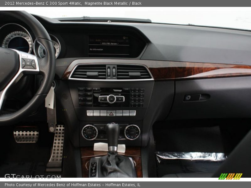 Magnetite Black Metallic / Black 2012 Mercedes-Benz C 300 Sport 4Matic