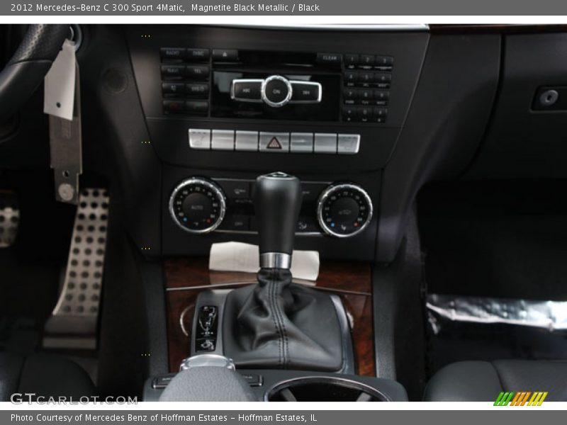 Magnetite Black Metallic / Black 2012 Mercedes-Benz C 300 Sport 4Matic