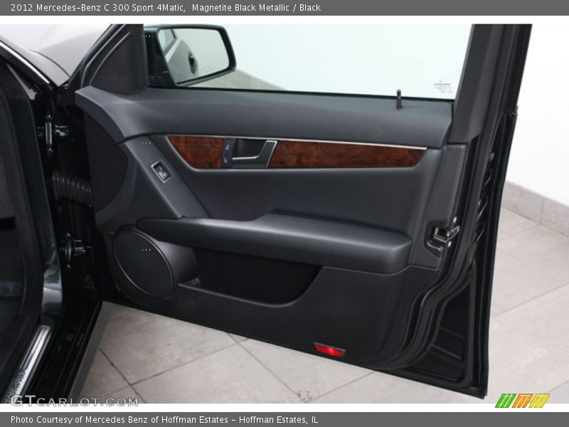 Magnetite Black Metallic / Black 2012 Mercedes-Benz C 300 Sport 4Matic