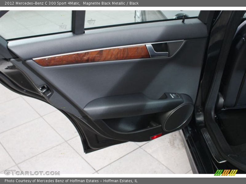 Magnetite Black Metallic / Black 2012 Mercedes-Benz C 300 Sport 4Matic