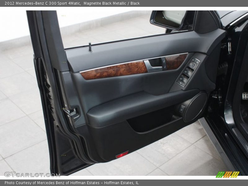 Magnetite Black Metallic / Black 2012 Mercedes-Benz C 300 Sport 4Matic