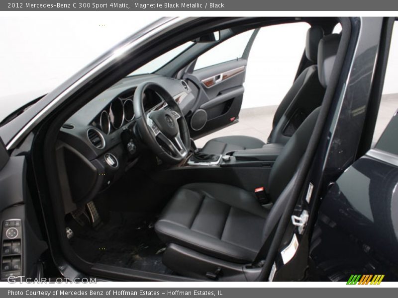 Magnetite Black Metallic / Black 2012 Mercedes-Benz C 300 Sport 4Matic