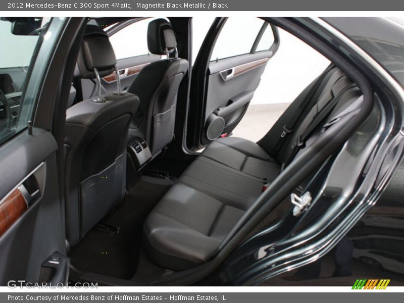 Magnetite Black Metallic / Black 2012 Mercedes-Benz C 300 Sport 4Matic
