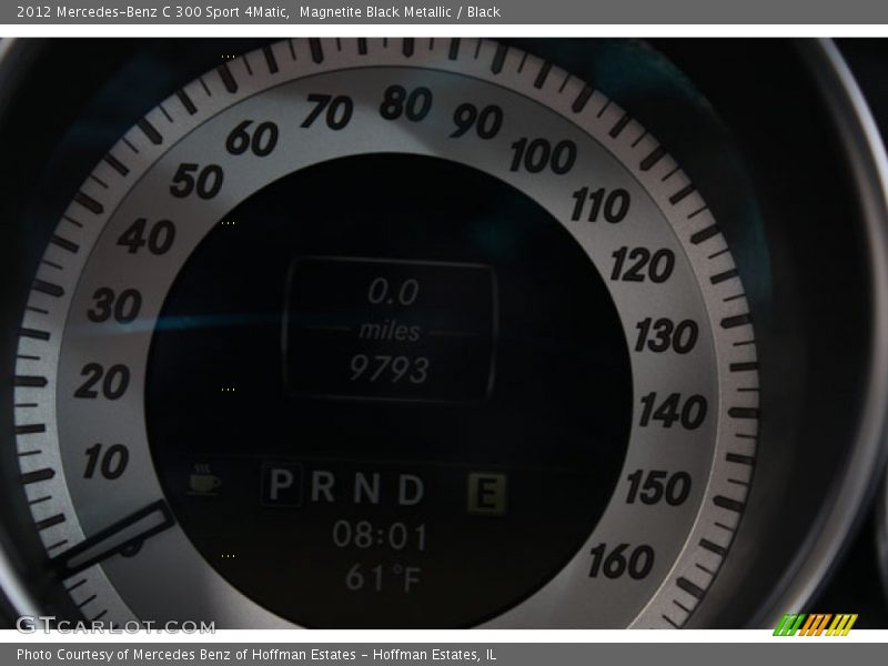 Magnetite Black Metallic / Black 2012 Mercedes-Benz C 300 Sport 4Matic