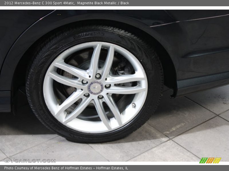 Magnetite Black Metallic / Black 2012 Mercedes-Benz C 300 Sport 4Matic
