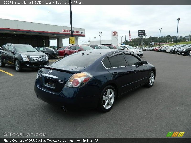 Majestic Blue Metallic / Frost 2007 Nissan Altima 3.5 SE