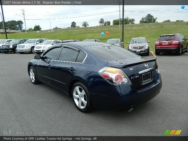 Majestic Blue Metallic / Frost 2007 Nissan Altima 3.5 SE
