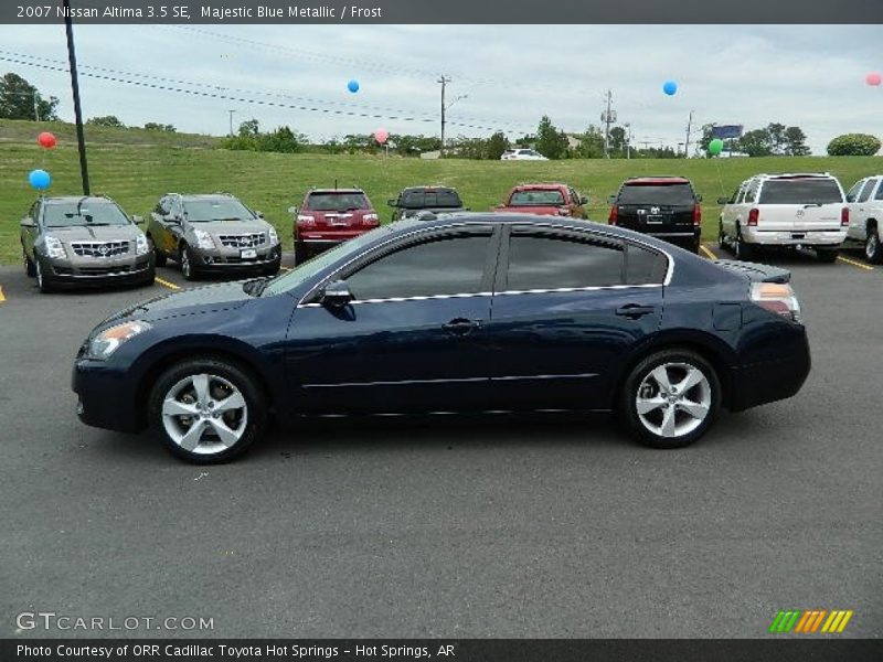 Majestic Blue Metallic / Frost 2007 Nissan Altima 3.5 SE