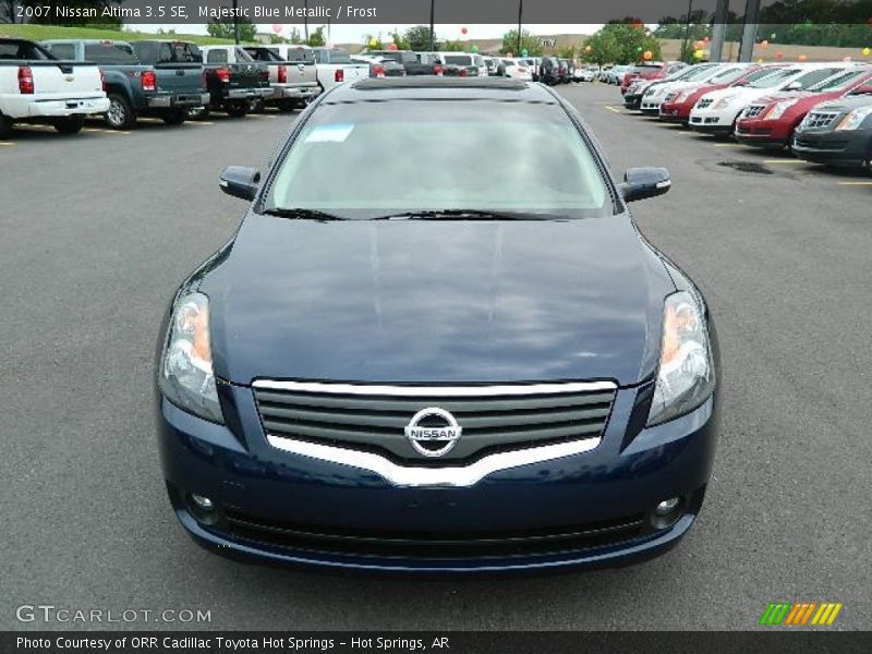 Majestic Blue Metallic / Frost 2007 Nissan Altima 3.5 SE
