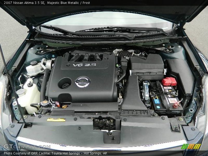 Majestic Blue Metallic / Frost 2007 Nissan Altima 3.5 SE