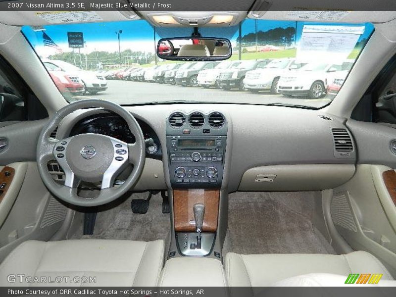 Majestic Blue Metallic / Frost 2007 Nissan Altima 3.5 SE