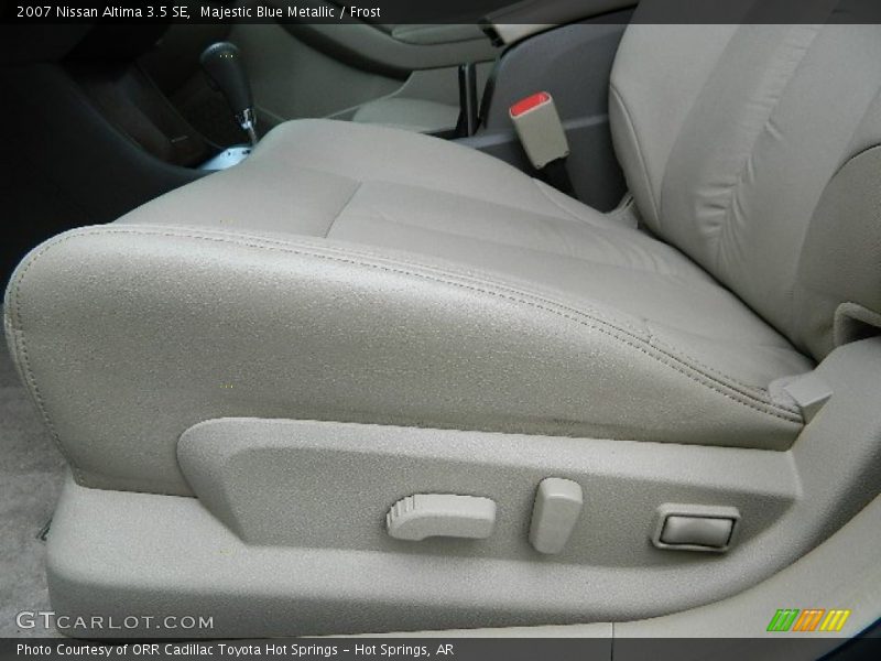 Majestic Blue Metallic / Frost 2007 Nissan Altima 3.5 SE