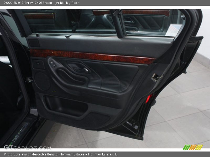 Jet Black / Black 2000 BMW 7 Series 740i Sedan