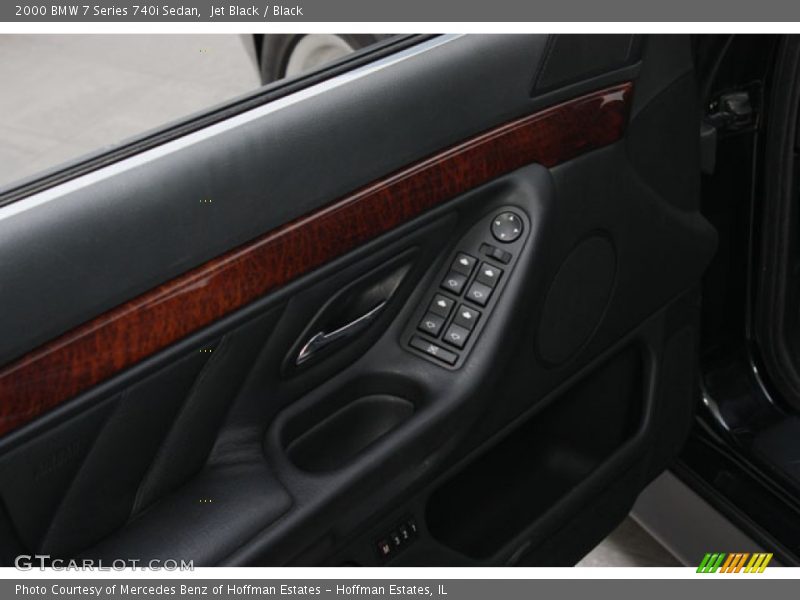 Jet Black / Black 2000 BMW 7 Series 740i Sedan