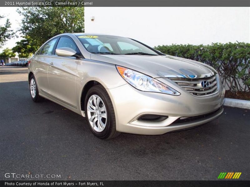 Front 3/4 View of 2011 Sonata GLS