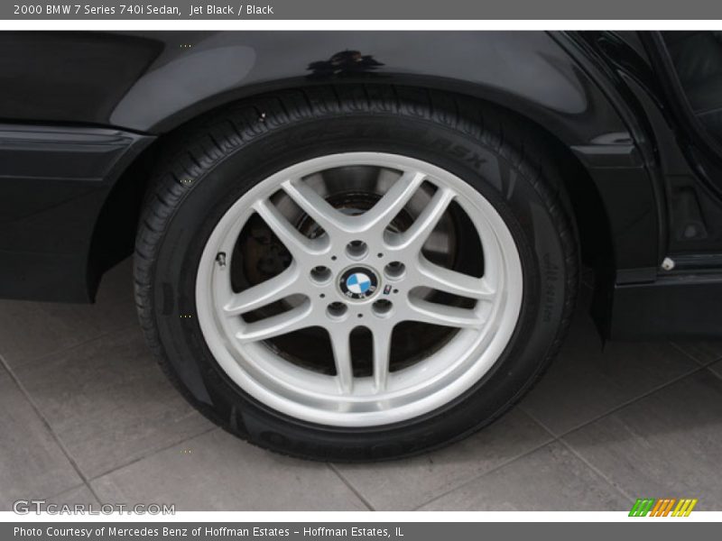 Jet Black / Black 2000 BMW 7 Series 740i Sedan