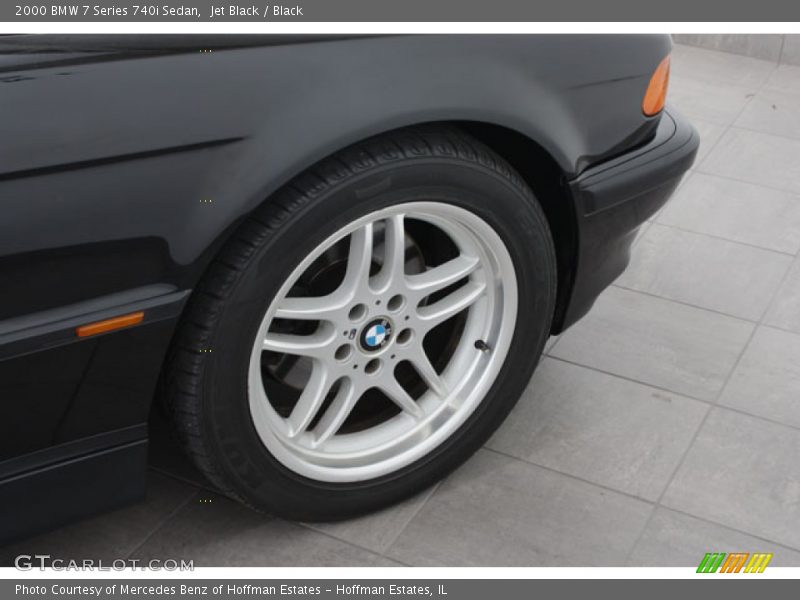 Jet Black / Black 2000 BMW 7 Series 740i Sedan