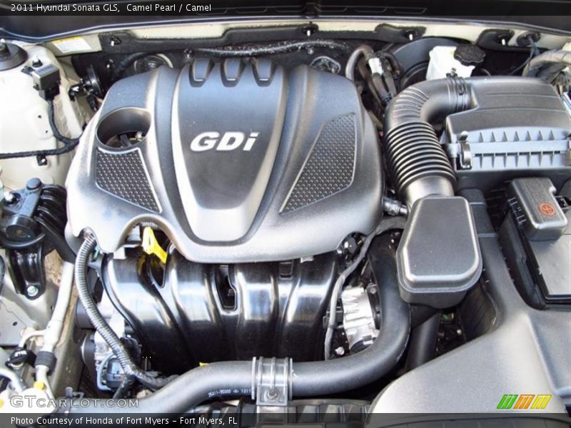 2011 Sonata GLS Engine - 2.4 Liter GDI DOHC 16-Valve CVVT 4 Cylinder