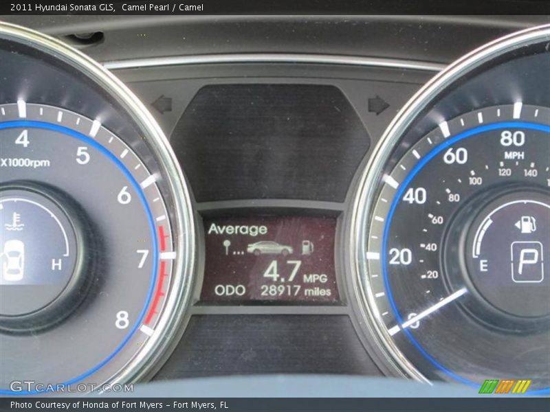 Camel Pearl / Camel 2011 Hyundai Sonata GLS