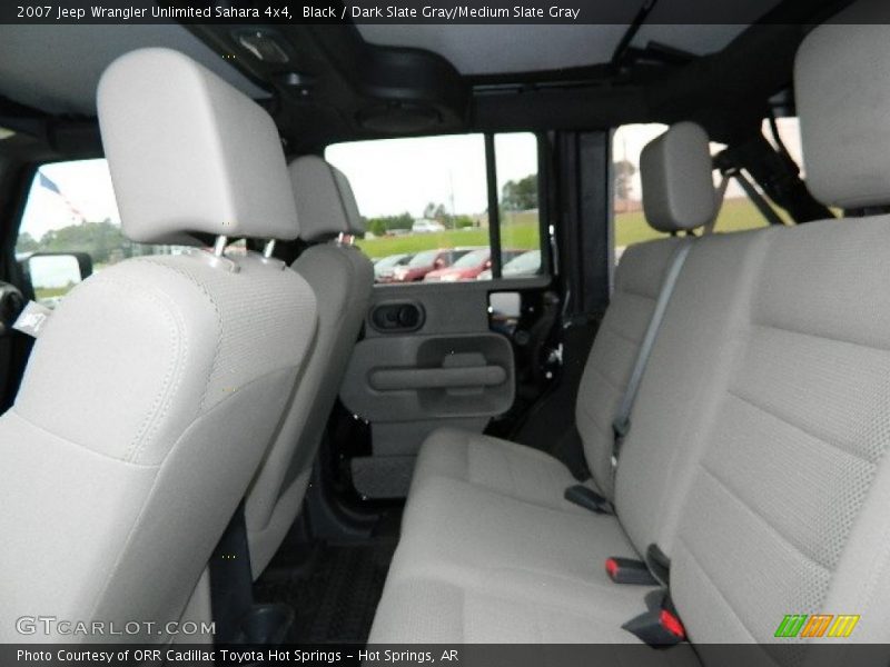 Black / Dark Slate Gray/Medium Slate Gray 2007 Jeep Wrangler Unlimited Sahara 4x4