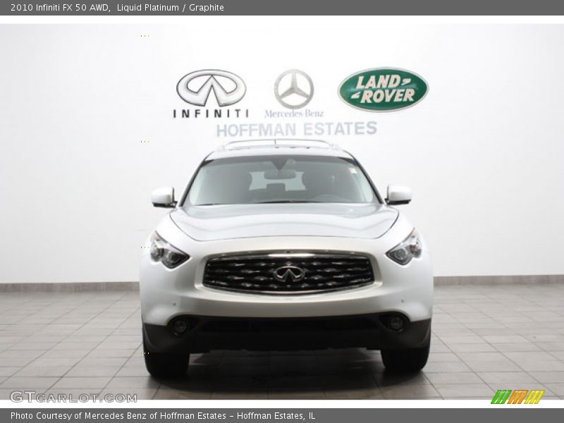 Liquid Platinum / Graphite 2010 Infiniti FX 50 AWD