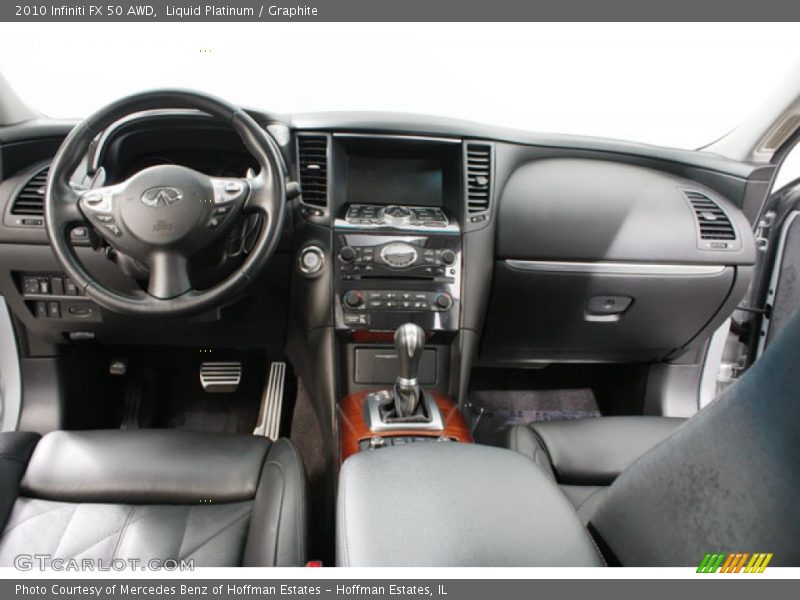 Liquid Platinum / Graphite 2010 Infiniti FX 50 AWD