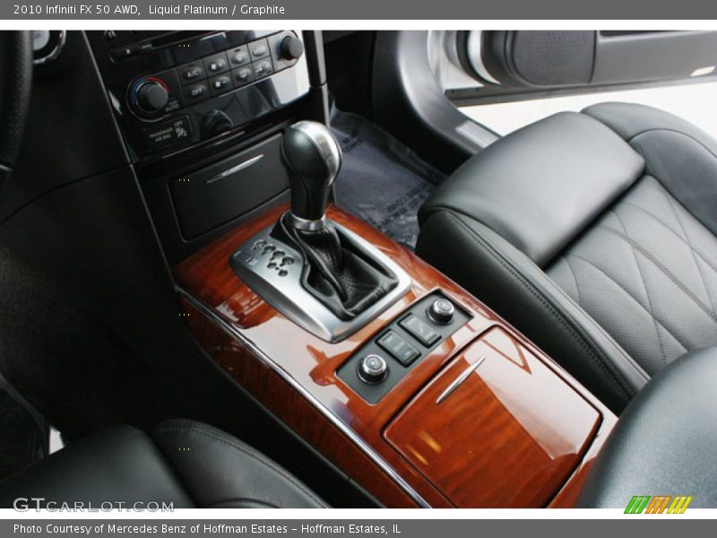 Liquid Platinum / Graphite 2010 Infiniti FX 50 AWD