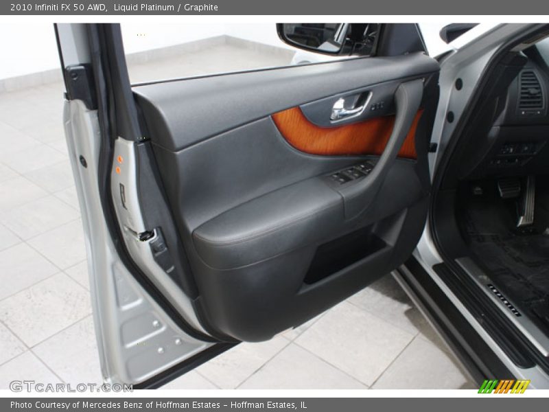 Liquid Platinum / Graphite 2010 Infiniti FX 50 AWD