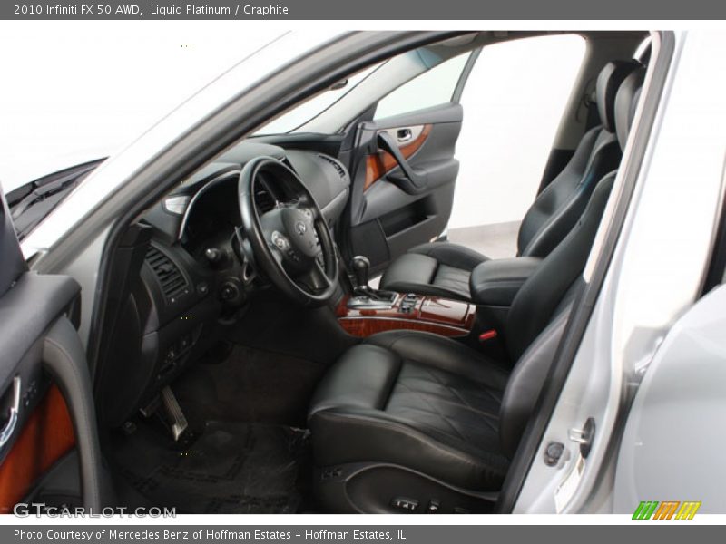 Liquid Platinum / Graphite 2010 Infiniti FX 50 AWD