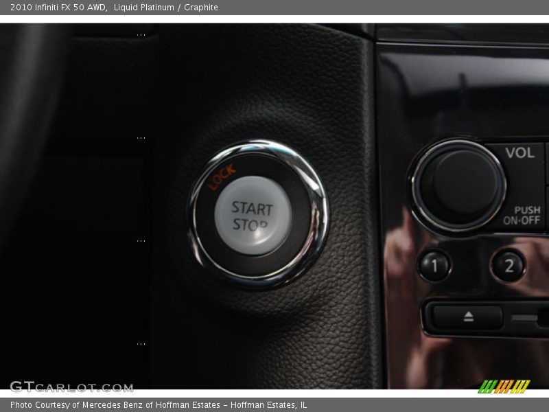 Liquid Platinum / Graphite 2010 Infiniti FX 50 AWD